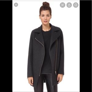 Wilfred Free Moto Wool Coat